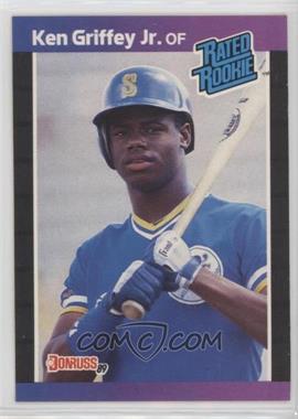 1989 Donruss - [Base] #33.1 - Rated Rookie - Ken Griffey Jr. (*Denotes*  Next to PERFORMANCE)