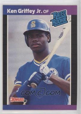 1989 Donruss - [Base] #33.1 - Rated Rookie - Ken Griffey Jr. (*Denotes*  Next to PERFORMANCE)