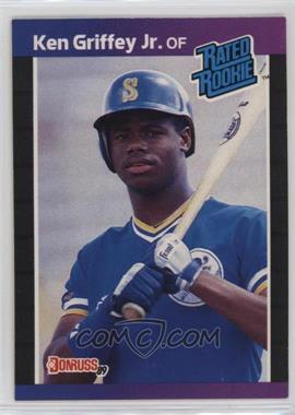 1989 Donruss - [Base] #33.1 - Rated Rookie - Ken Griffey Jr. (*Denotes*  Next to PERFORMANCE)