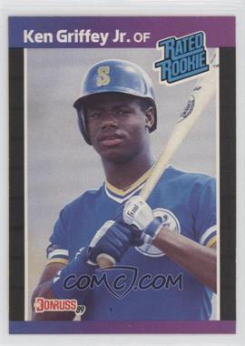 1989 Donruss - [Base] #33.1 - Rated Rookie - Ken Griffey Jr. (*Denotes*  Next to PERFORMANCE)