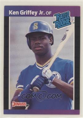 1989 Donruss - [Base] #33.1 - Rated Rookie - Ken Griffey Jr. (*Denotes*  Next to PERFORMANCE)