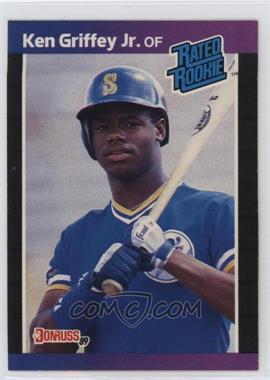 1989 Donruss - [Base] #33.1 - Rated Rookie - Ken Griffey Jr. (*Denotes*  Next to PERFORMANCE)