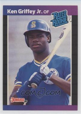 1989 Donruss - [Base] #33.1 - Rated Rookie - Ken Griffey Jr. (*Denotes*  Next to PERFORMANCE)