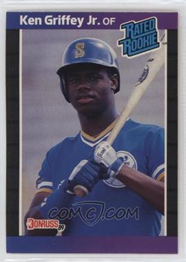1989 Donruss - [Base] #33.1 - Rated Rookie - Ken Griffey Jr. (*Denotes*  Next to PERFORMANCE)