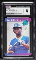 Rated Rookie - Ken Griffey Jr. (*Denotes  Next to PERFORMANCE) [CGC 9 …