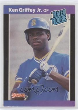 1989 Donruss - [Base] #33.2 - Rated Rookie - Ken Griffey Jr. (*Denotes  Next to PERFORMANCE) [Good to VG‑EX]