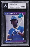 Rated Rookie - Ken Griffey Jr. (*Denotes  Next to PERFORMANCE) [BGS 7 …