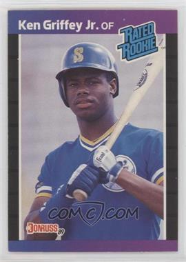 1989 Donruss - [Base] #33.2 - Rated Rookie - Ken Griffey Jr. (*Denotes  Next to PERFORMANCE)