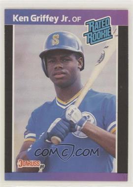 1989 Donruss - [Base] #33.2 - Rated Rookie - Ken Griffey Jr. (*Denotes  Next to PERFORMANCE)