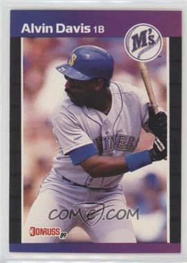 1989 Donruss - [Base] #345.2 - Alvin Davis (*Denotes  Next to PERFORMANCE)