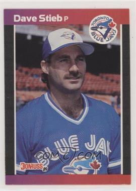 1989 Donruss - [Base] #349.1 - Dave Stieb (*Denotes*  Next to PERFORMANCE) [EX to NM]