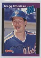 Rated Rookie - Gregg Jefferies (*Denotes*  Next to PERFORMANCE)