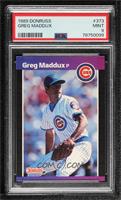 Greg Maddux (*Denotes* Next to PERFORMANCE) [PSA 9 MINT]