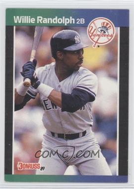 1989 Donruss - [Base] #395.1 - Willie Randolph (*Denotes* Next to PERFORMANCE)