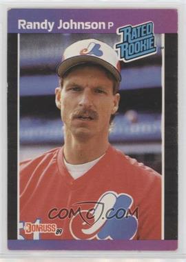 1989 Donruss - [Base] #42.1 - Rated Rookie - Randy Johnson (*Denotes*  Next to PERFORMANCE) [Good to VG‑EX]