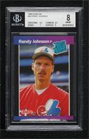 Rated Rookie - Randy Johnson (*Denotes  Next to PERFORMANCE) [BGS 8 N…