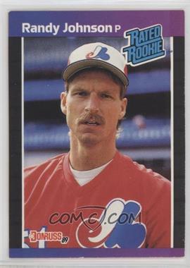1989 Donruss - [Base] #42.2 - Rated Rookie - Randy Johnson (*Denotes  Next to PERFORMANCE) [Good to VG‑EX]