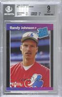 Rated Rookie - Randy Johnson (*Denotes  Next to PERFORMANCE) [BGS 9 M…