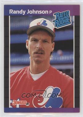 1989 Donruss - [Base] #42.2 - Rated Rookie - Randy Johnson (*Denotes  Next to PERFORMANCE)