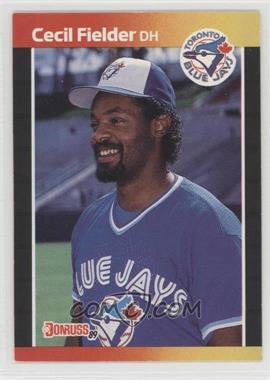 1989 Donruss - [Base] #442.2 - Cecil Fielder (*Denotes  Next to PERFORMANCE)