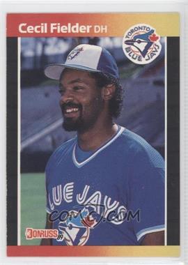 1989 Donruss - [Base] #442.2 - Cecil Fielder (*Denotes  Next to PERFORMANCE)