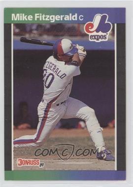 1989 Donruss - [Base] #456.2 - Mike Fitzgerald (*Denotes  Next to PERFORMANCE) [EX to NM]