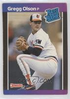 Rated Rookie - Gregg Olson (*Denotes  Next to PERFORMANCE) [EX to NM]