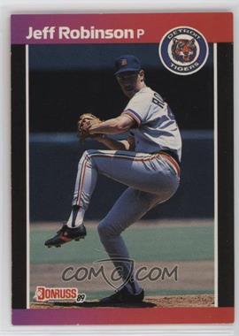 1989 Donruss - [Base] #470.2 - Jeff Robinson (*Denotes  Next to PERFORMANCE)