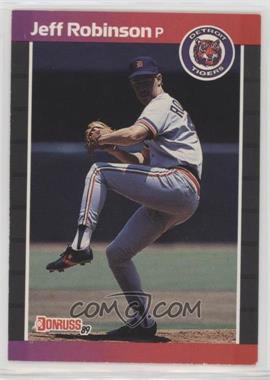 1989 Donruss - [Base] #470.2 - Jeff Robinson (*Denotes  Next to PERFORMANCE)