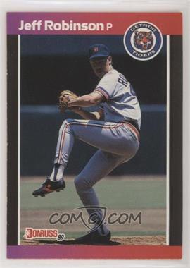 1989 Donruss - [Base] #470.2 - Jeff Robinson (*Denotes  Next to PERFORMANCE)