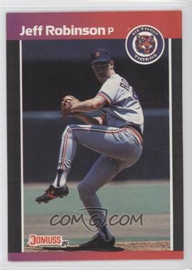 1989 Donruss - [Base] #470.2 - Jeff Robinson (*Denotes  Next to PERFORMANCE)