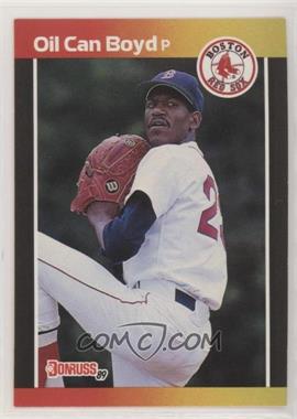 1989 Donruss - [Base] #476.2 - Oil Can Boyd (*Denotes  Next to PERFORMANCE)