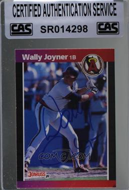 1989 Donruss - [Base] #52.1 - Wally Joyner (*Denotes*  Next to PERFORMANCE) [CAS Certified Sealed]