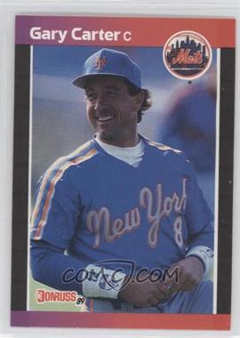 1989 Donruss - [Base] #53.2 - Gary Carter (*Denotes  Next to PERFORMANCE)