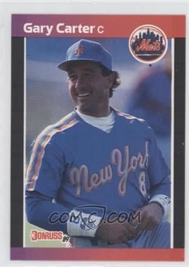 1989 Donruss - [Base] #53.2 - Gary Carter (*Denotes  Next to PERFORMANCE)