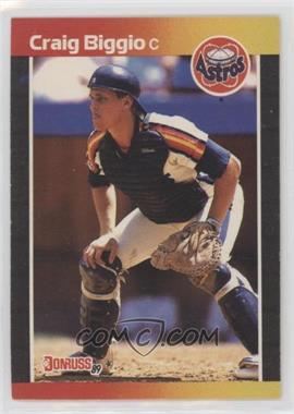 1989 Donruss - [Base] #561.1 - Craig Biggio (*Denotes*  Next to PERFORMANCE)