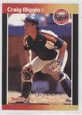 1989 Donruss - [Base] #561.1 - Craig Biggio (*Denotes*  Next to PERFORMANCE)