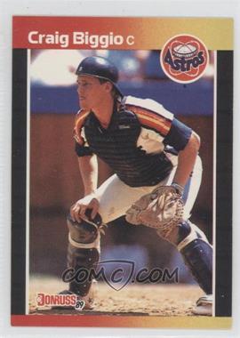 1989 Donruss - [Base] #561.1 - Craig Biggio (*Denotes*  Next to PERFORMANCE)