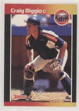 1989 Donruss - [Base] #561.1 - Craig Biggio (*Denotes*  Next to PERFORMANCE)