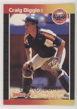 1989 Donruss - [Base] #561.1 - Craig Biggio (*Denotes*  Next to PERFORMANCE)