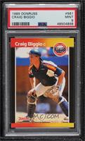 Craig Biggio (*Denotes  Next to PERFORMANCE) [PSA 9 MINT]