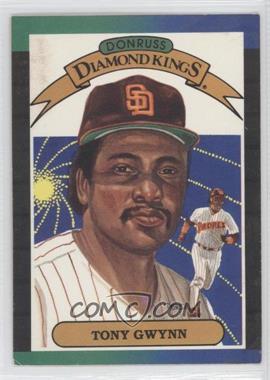 1989 Donruss - [Base] #6 - Diamond Kings - Tony Gwynn