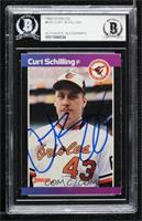 Curt Schilling (*Denotes* Next to PERFORMANCE) [BAS BGS Authentic]