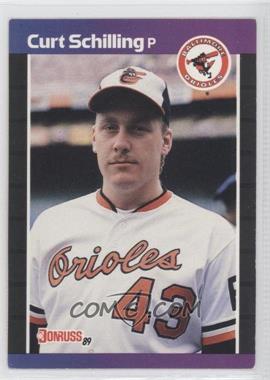 1989 Donruss - [Base] #635.1 - Curt Schilling (*Denotes* Next to PERFORMANCE)