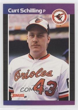 1989 Donruss - [Base] #635.1 - Curt Schilling (*Denotes* Next to PERFORMANCE)