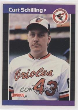 1989 Donruss - [Base] #635.1 - Curt Schilling (*Denotes* Next to PERFORMANCE)