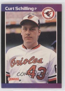 1989 Donruss - [Base] #635.1 - Curt Schilling (*Denotes* Next to PERFORMANCE)