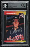 John Smoltz (*Denotes Next to PERFORMANCE) [BAS BGS Authentic]