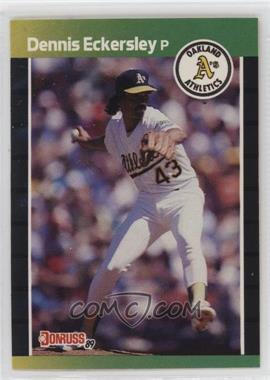 1989 Donruss - [Base] #67.2 - Dennis Eckersley (*Denotes  Next to PERFORMANCE)