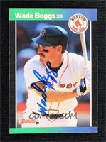 Wade Boggs (*Denotes*  Next to PERFORMANCE) [JSA Certified COA S…